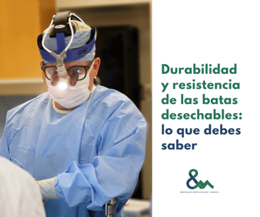 Durabilidad y resistencia de las batas desechables: lo que debes saber