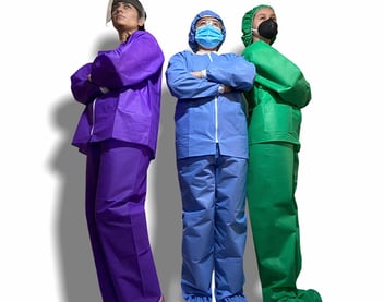 Uniforme médicos desechable